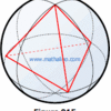 solid 013 Sphere circumscribed about a regular tetrahedron