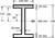 576 Shear force carried by web alone of wide flange section